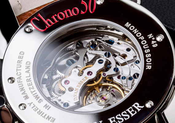 Watch editorial shots for the new Chrono50 Monopoussoir, A ONE by VAN ESSER Hasselt.